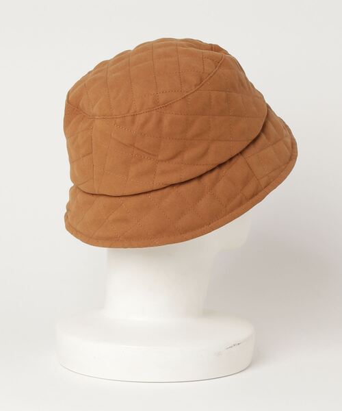 yield（イールド）の「【Lovable】Soft Skin Quilt Bucket Hat_BATT-27608（ハット・レディース・キャメル/グリーン/ブラック/アイボリー・FREE）」の5枚目の写真