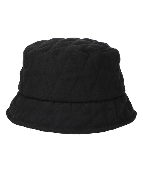 yield（イールド）の「【Lovable】Soft Skin Quilt Bucket Hat_BATT-27608（ハット・レディース・キャメル/グリーン/ブラック/アイボリー・FREE）」の3枚目の写真