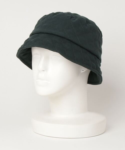 yield（イールド）の「【Lovable】Soft Skin Quilt Bucket Hat_BATT-27608（ハット・レディース・キャメル/グリーン/ブラック/アイボリー・FREE）」の7枚目の写真