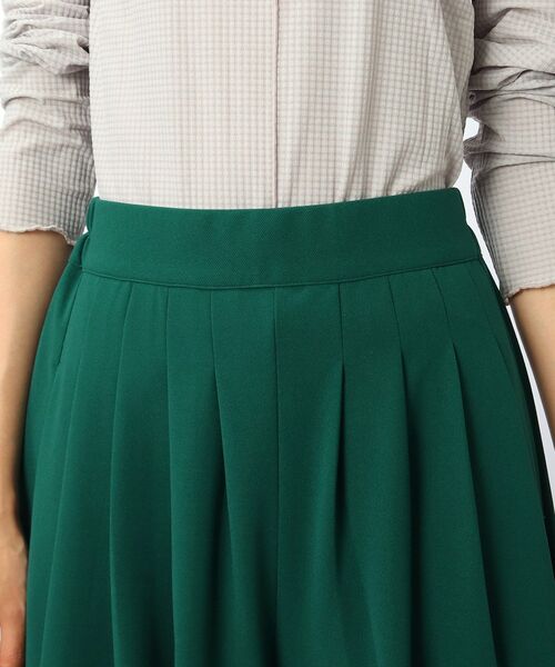 DRESKIP(ドレスキップ)の「◆【上品なのにウエストゴムで楽ちん】ニットツイル スカーチョ(その他パンツ・レディース・ブラック/グリーン/サンドベージュ/パープル系4・02/03/04)」の8枚目の写真