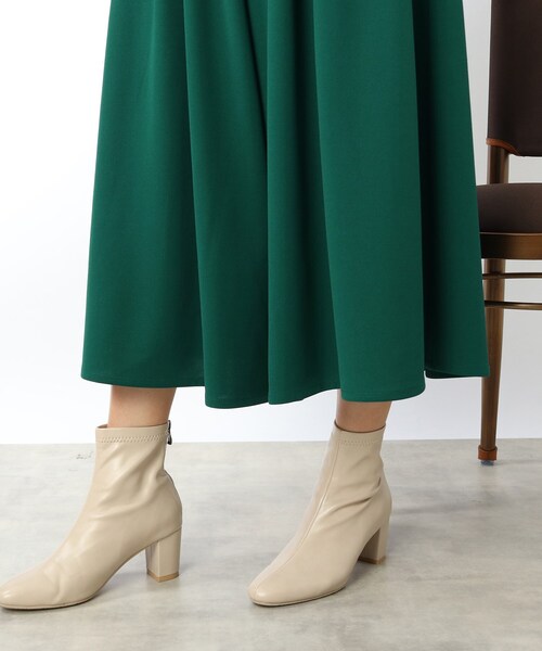 DRESKIP(ドレスキップ)の「◆【上品なのにウエストゴムで楽ちん】ニットツイル スカーチョ(その他パンツ・レディース・ブラック/グリーン/サンドベージュ/パープル系4・02/03/04)」の10枚目の写真