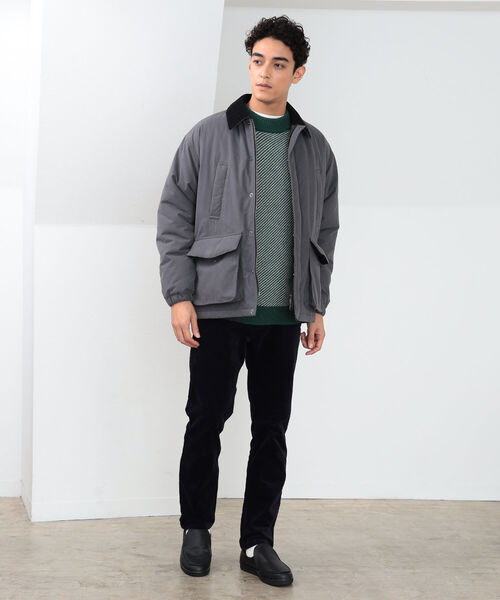 B:MING by BEAMS(ビーミングバイビームス)の「B:MING by BEAMS / サーモライト中綿 ブルゾン(ダウンジャケット/コート・メンズ・ブラウン/チャコールグレー・SMALL/MEDIUM/LARGE/X-LARGE)」の4枚目の写真