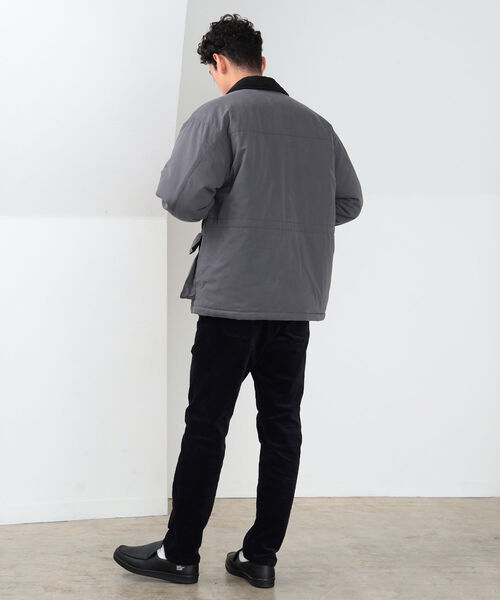 B:MING by BEAMS(ビーミングバイビームス)の「B:MING by BEAMS / サーモライト中綿 ブルゾン(ダウンジャケット/コート・メンズ・ブラウン/チャコールグレー・SMALL/MEDIUM/LARGE/X-LARGE)」の6枚目の写真