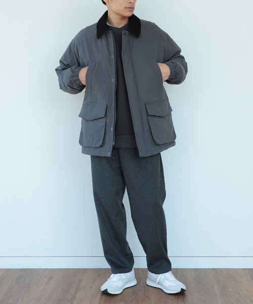 B:MING by BEAMS(ビーミングバイビームス)の「B:MING by BEAMS / サーモライト中綿 ブルゾン(ダウンジャケット/コート・メンズ・ブラウン/チャコールグレー・SMALL/MEDIUM/LARGE/X-LARGE)」の11枚目の写真