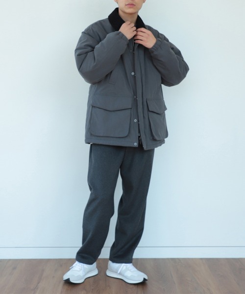 B:MING by BEAMS(ビーミングバイビームス)の「B:MING by BEAMS / サーモライト中綿 ブルゾン(ダウンジャケット/コート・メンズ・ブラウン/チャコールグレー・SMALL/MEDIUM/LARGE/X-LARGE)」の10枚目の写真