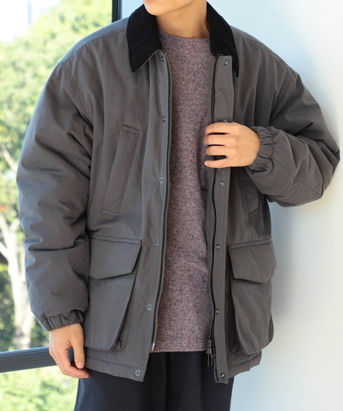 B:MING by BEAMS(ビーミングバイビームス)の「B:MING by BEAMS / サーモライト中綿 ブルゾン(ダウンジャケット/コート・メンズ・ブラウン/チャコールグレー・SMALL/MEDIUM/LARGE/X-LARGE)」の18枚目の写真
