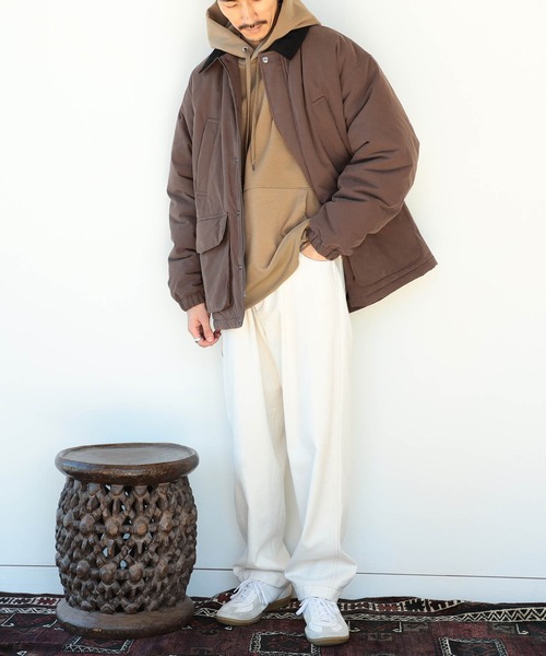 B:MING by BEAMS(ビーミングバイビームス)の「B:MING by BEAMS / サーモライト中綿 ブルゾン(ダウンジャケット/コート・メンズ・ブラウン/チャコールグレー・SMALL/MEDIUM/LARGE/X-LARGE)」の20枚目の写真