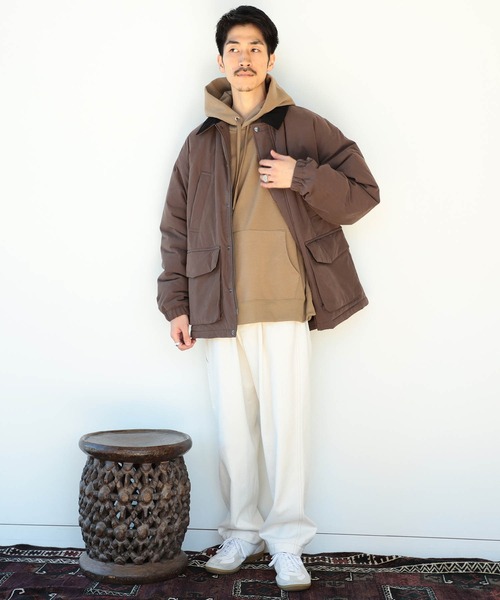 B:MING by BEAMS(ビーミングバイビームス)の「B:MING by BEAMS / サーモライト中綿 ブルゾン(ダウンジャケット/コート・メンズ・ブラウン/チャコールグレー・SMALL/MEDIUM/LARGE/X-LARGE)」の21枚目の写真