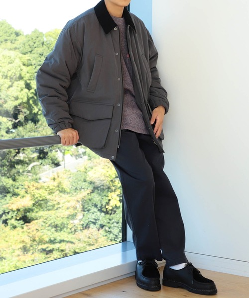 B:MING by BEAMS(ビーミングバイビームス)の「B:MING by BEAMS / サーモライト中綿 ブルゾン(ダウンジャケット/コート・メンズ・ブラウン/チャコールグレー・SMALL/MEDIUM/LARGE/X-LARGE)」の16枚目の写真