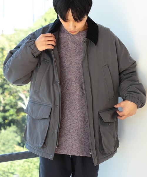 B:MING by BEAMS(ビーミングバイビームス)の「B:MING by BEAMS / サーモライト中綿 ブルゾン(ダウンジャケット/コート・メンズ・ブラウン/チャコールグレー・SMALL/MEDIUM/LARGE/X-LARGE)」の19枚目の写真