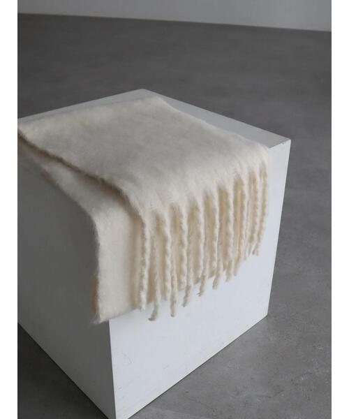 AMERICAN HOLIC（アメリカンホリック）の「ブークレフリンジストール（ストール/ショール・レディース・オフホワイト/イエロー/ブルー/パープル・FREE）」の16枚目の写真