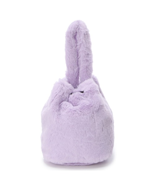 Guess（ゲス）の「FAUX Fur Bucket Bag（ハンドバッグ・レディース・ブラック/クリーム/ライトパープル・ONE SIZE）」の4枚目の写真