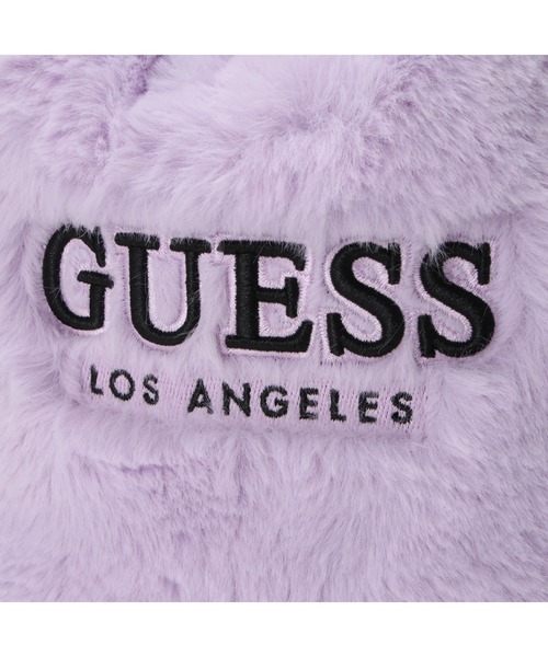 Guess（ゲス）の「FAUX Fur Bucket Bag（ハンドバッグ・レディース・ブラック/クリーム/ライトパープル・ONE SIZE）」の8枚目の写真