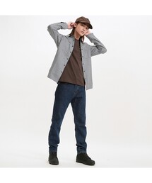 AIGLE | リバーシブルフランネルロングスリーブシャツ(シャツ/ブラウス)