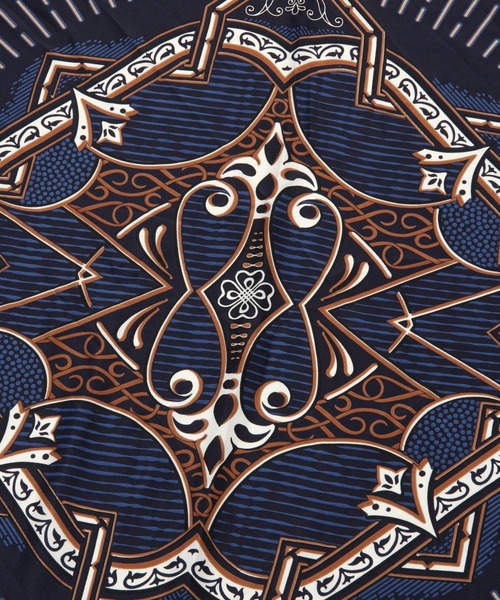 GLOBAL WORK（グローバルワーク）の「大判スカーフ/162479（バンダナ/スカーフ・レディース・オフホワイト/ネイビー/ライトブルー・FREE）」の8枚目の写真