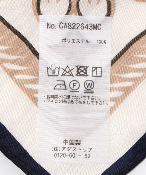 GLOBAL WORK（グローバルワーク）の「大判スカーフ/162479（バンダナ/スカーフ・レディース・オフホワイト/ネイビー/ライトブルー・FREE）」の14枚目の写真