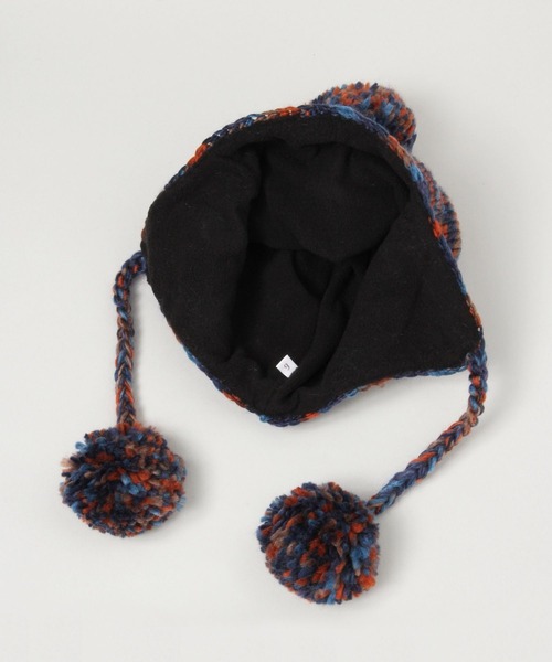 RAGEBLUE（レイジブルー）の「ポンポン帽（ニットキャップ/ビーニー・レディース・その他22/ダークグレー・FREE）」の18枚目の写真