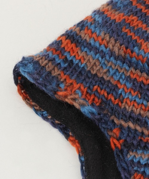 RAGEBLUE（レイジブルー）の「ポンポン帽（ニットキャップ/ビーニー・レディース・その他22/ダークグレー・FREE）」の11枚目の写真