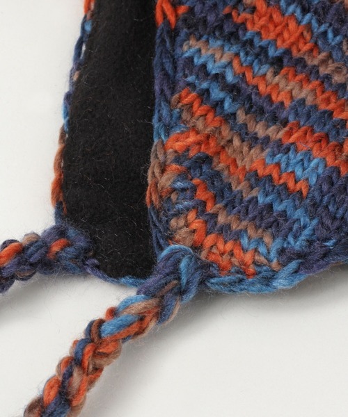 RAGEBLUE（レイジブルー）の「ポンポン帽（ニットキャップ/ビーニー・レディース・その他22/ダークグレー・FREE）」の16枚目の写真