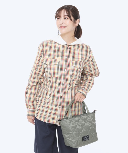 Arnold Palmer(アーノルドパーマー)の「アンブレラ キルト ミニトートバッグ(トートバッグ・レディース・グリーン/ブラック/オフホワイト/アイボリー/カーキ・F)」の14枚目の写真