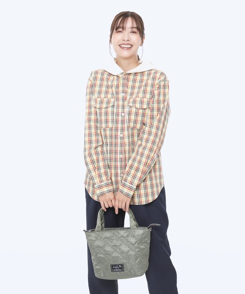 Arnold Palmer(アーノルドパーマー)の「アンブレラ キルト ミニトートバッグ(トートバッグ・レディース・グリーン/ブラック/オフホワイト/アイボリー/カーキ・F)」の15枚目の写真