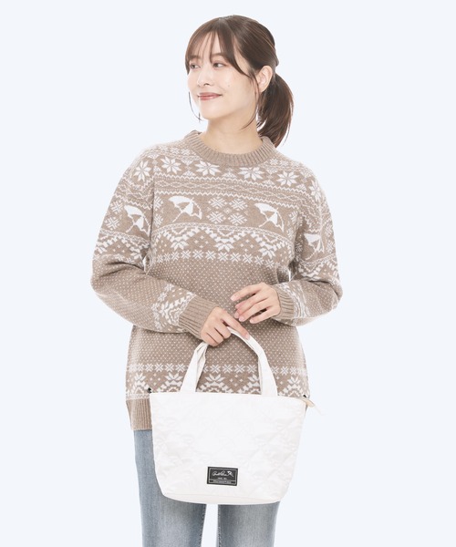 Arnold Palmer(アーノルドパーマー)の「アンブレラ キルト ミニトートバッグ(トートバッグ・レディース・グリーン/ブラック/オフホワイト/アイボリー/カーキ・F)」の10枚目の写真