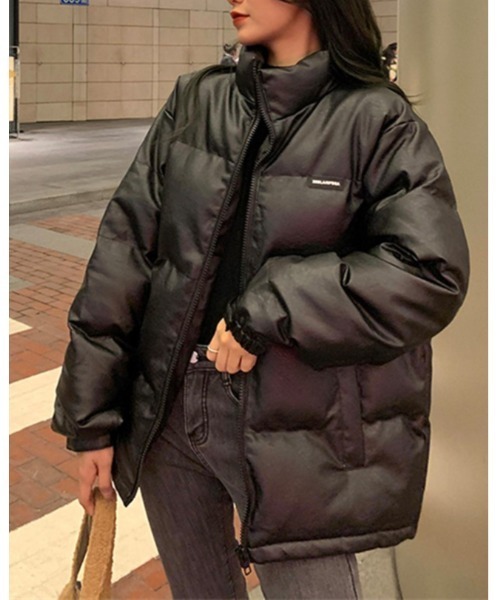 Ritzy(リッツィー)の「PUエコダウンジャケット(ダウンジャケット/コート・レディース・ブラック・M/L/XL)」の14枚目の写真