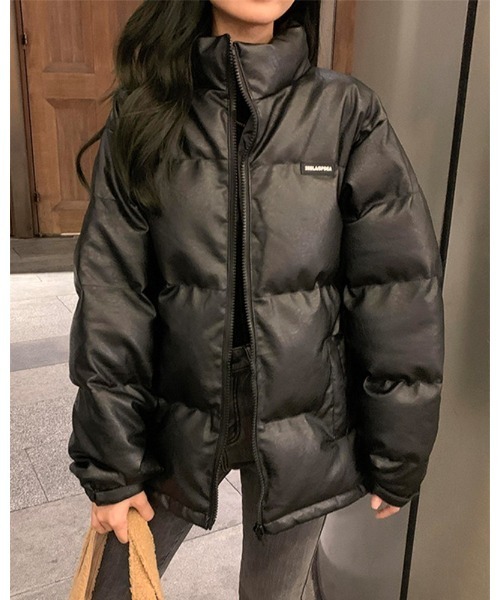 Ritzy(リッツィー)の「PUエコダウンジャケット(ダウンジャケット/コート・レディース・ブラック・M/L/XL)」の8枚目の写真