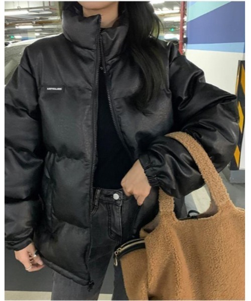 Ritzy(リッツィー)の「PUエコダウンジャケット(ダウンジャケット/コート・レディース・ブラック・M/L/XL)」の16枚目の写真