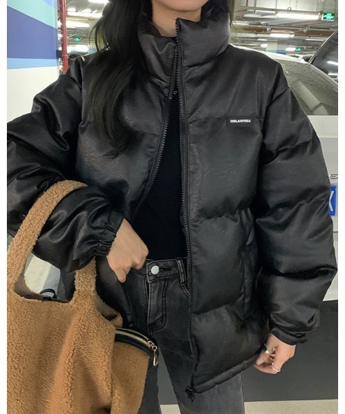 Ritzy(リッツィー)の「PUエコダウンジャケット(ダウンジャケット/コート・レディース・ブラック・M/L/XL)」の2枚目の写真