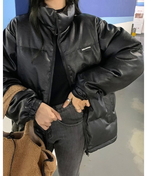 Ritzy(リッツィー)の「PUエコダウンジャケット(ダウンジャケット/コート・レディース・ブラック・M/L/XL)」の15枚目の写真