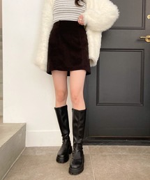 Heather | アソート柄台形スカート　175469(スカート)