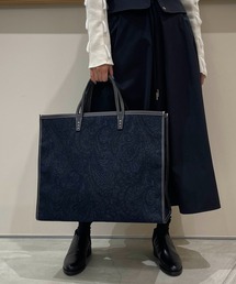 【A VACATION / アヴァケーション】TANK PAISLEY BLUE / タンクペイズリートートバッグ