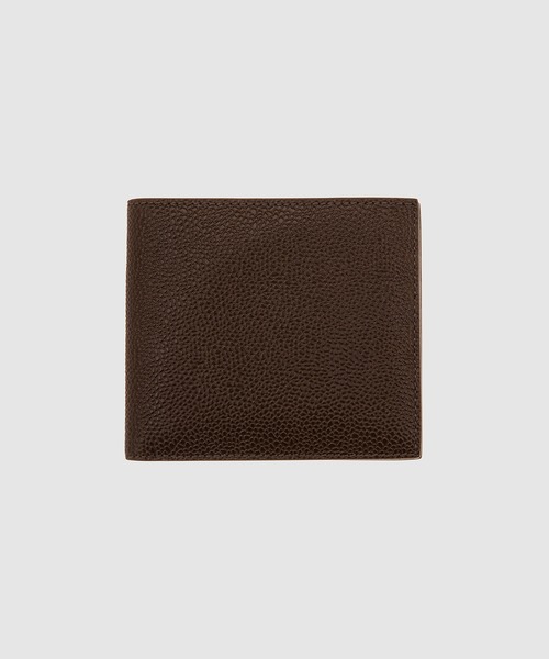 BILLFOLD IN PEBBLE GRAIN LEATHER BROWNO/S