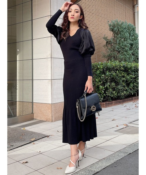 DURAS（デュラス）の「ドッキングマーメイドニットワンピース