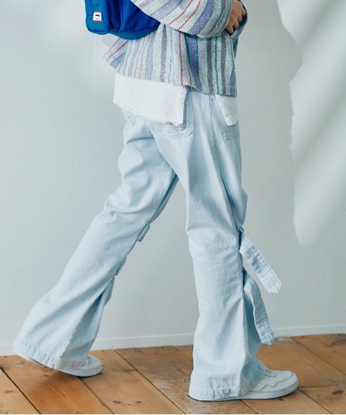 RNA(アールエヌエー)の「R4047 ベルトルーズパンツ(デニムパンツ・レディース・クリアブルー・MEDIUM)」の17枚目の写真