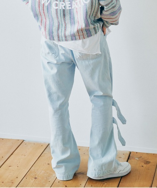 RNA(アールエヌエー)の「R4047 ベルトルーズパンツ(デニムパンツ・レディース・クリアブルー・MEDIUM)」の18枚目の写真