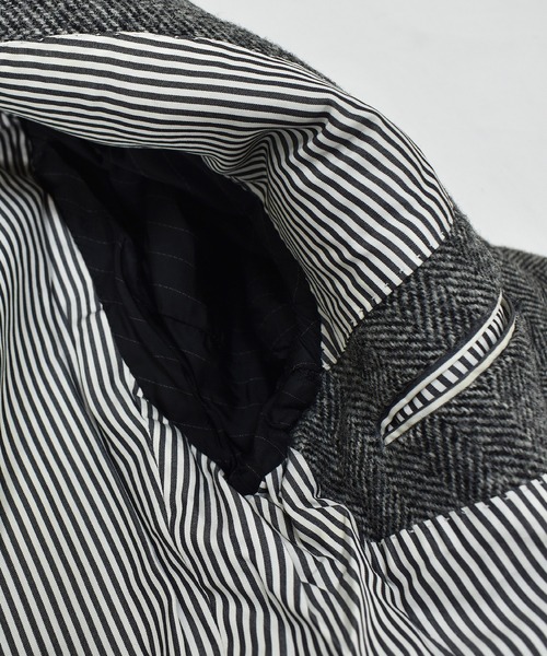 HARRIS TWEED（ハリスツイード）の「【ヴィンテージ古着】Harris Tweed / ハリス・ツイード ツイード チェスターコート（チェスターコート・メンズ・グレー・LARGE）」の13枚目の写真