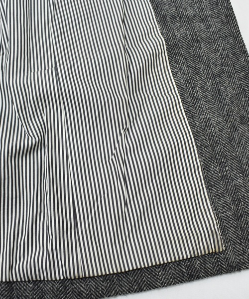 HARRIS TWEED（ハリスツイード）の「【ヴィンテージ古着】Harris Tweed / ハリス・ツイード ツイード チェスターコート（チェスターコート・メンズ・グレー・LARGE）」の10枚目の写真