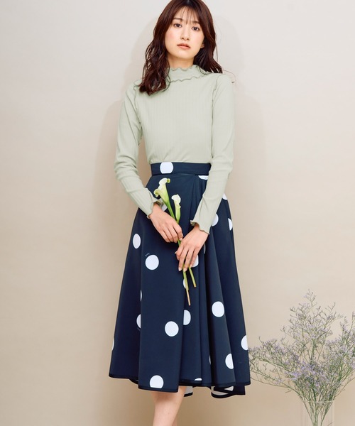 Noela（ノエラ）の「ドット大柄スカート（スカート）」 - WEAR