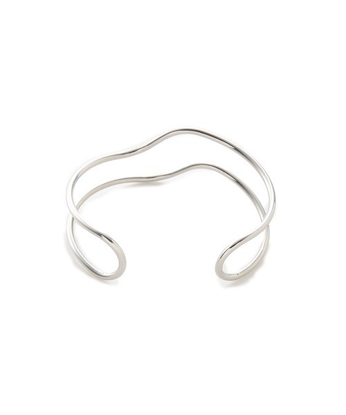 emmi(エミ)の「【emmi atelier】ウエーブバングル(バングル/リストバンド・レディース・ゴールド/シルバー・FREE)」の14枚目の写真