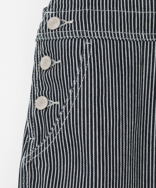 Honeys（ハニーズ）の「ヒッコリーオーバーオール（サロペット/オーバーオール・レディース・ホワイト×ネイビー/ネイビー×ホワイト・L/M/LL/SS/S）」の20枚目の写真