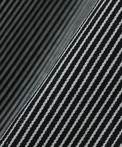 Honeys（ハニーズ）の「ヒッコリーオーバーオール（サロペット/オーバーオール・レディース・ホワイト×ネイビー/ネイビー×ホワイト・L/M/LL/SS/S）」の16枚目の写真