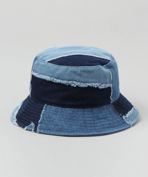 JEANASIS(ジーナシス)の「パッチワークデニムバケハ/181121(ハット・レディース・ブルー系その他・FREE)」の11枚目の写真