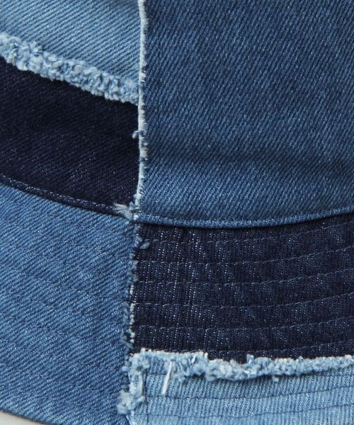 JEANASIS(ジーナシス)の「パッチワークデニムバケハ/181121(ハット・レディース・ブルー系その他・FREE)」の10枚目の写真