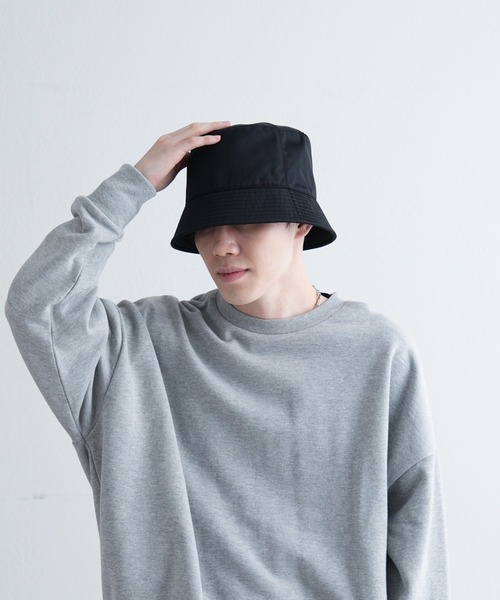 COLONY 2139（コロニートゥーワンスリーナイン）の「ナイロンバケットハット L（ハット・メンズ・ベージュ/ホワイト/ブラック/ブルー・FREE）」の5枚目の写真