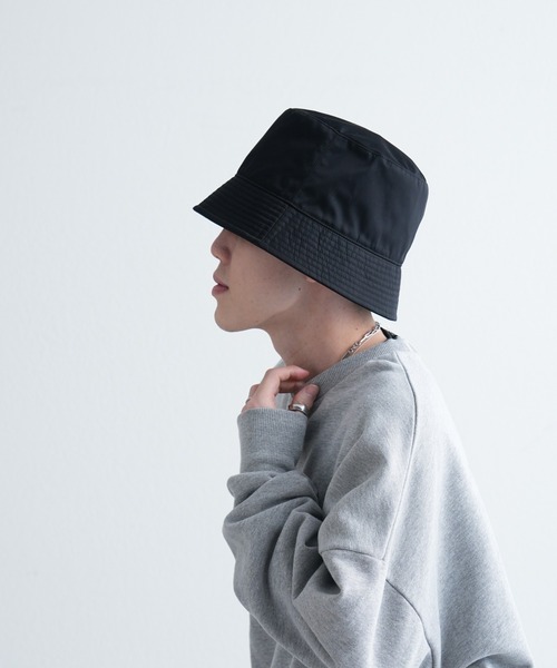 COLONY 2139（コロニートゥーワンスリーナイン）の「ナイロンバケットハット L（ハット・メンズ・ベージュ/ホワイト/ブラック/ブルー・FREE）」の8枚目の写真