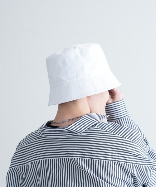 COLONY 2139（コロニートゥーワンスリーナイン）の「ナイロンバケットハット L（ハット・メンズ・ベージュ/ホワイト/ブラック/ブルー・FREE）」の22枚目の写真