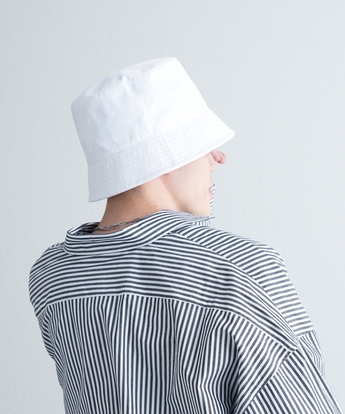 COLONY 2139（コロニートゥーワンスリーナイン）の「ナイロンバケットハット L（ハット・メンズ・ベージュ/ホワイト/ブラック/ブルー・FREE）」の9枚目の写真