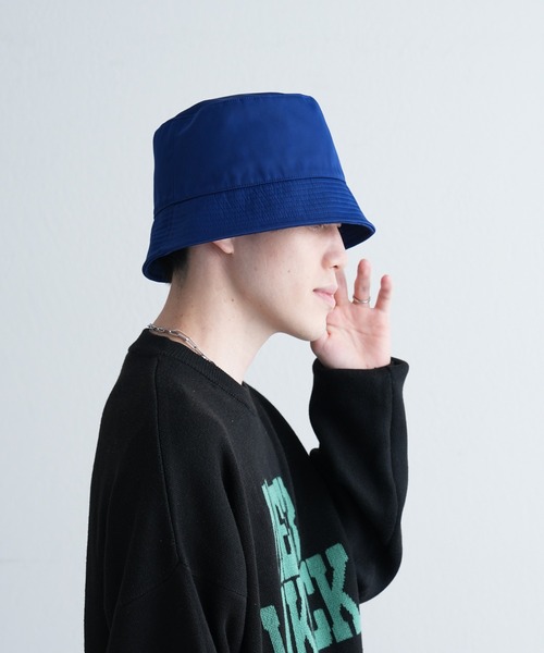 COLONY 2139（コロニートゥーワンスリーナイン）の「ナイロンバケットハット L（ハット・メンズ・ベージュ/ホワイト/ブラック/ブルー・FREE）」の10枚目の写真